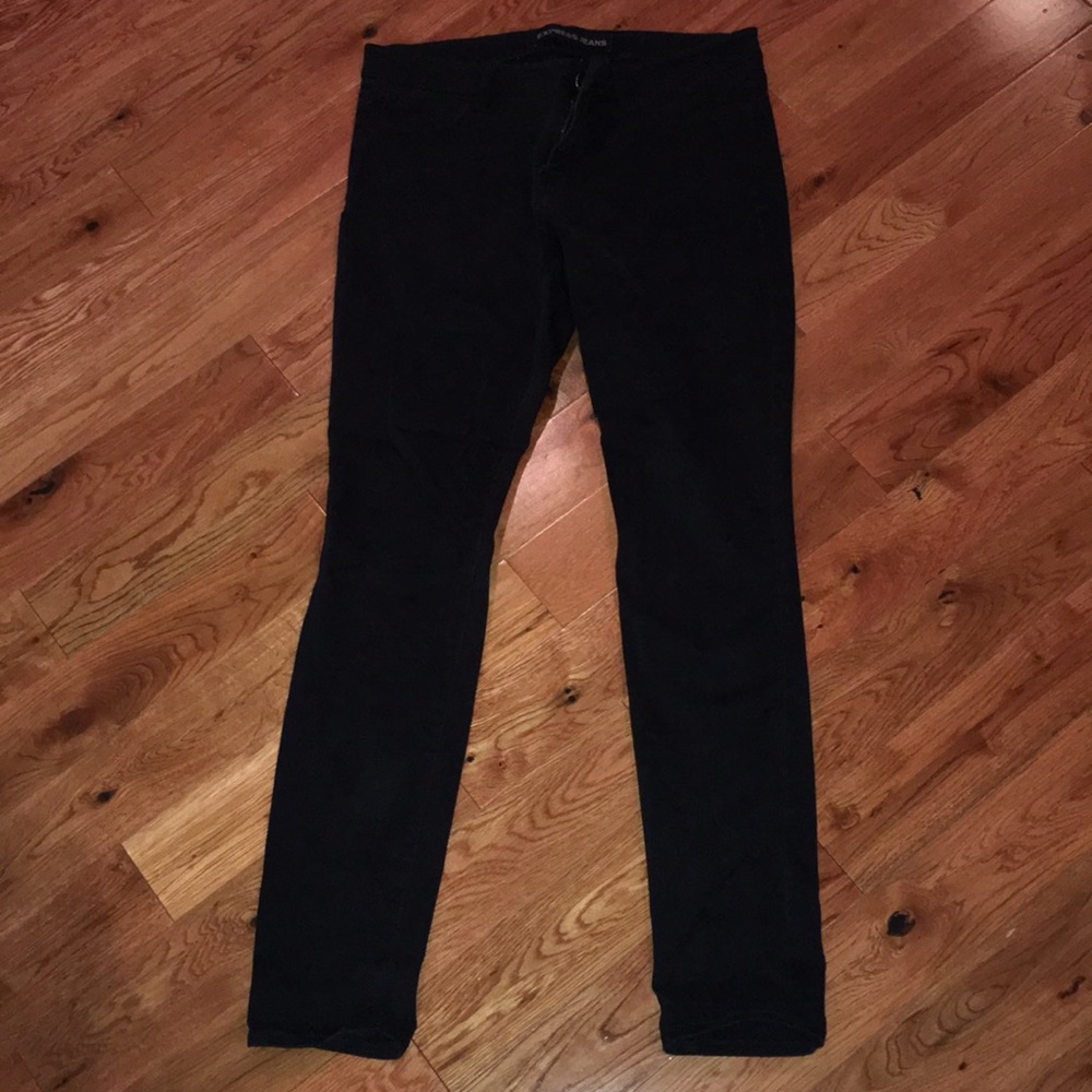 Express Black Skinny Jeans